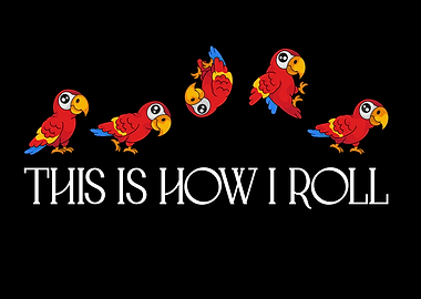 Parrot Lover Gift Kids Red Parrot