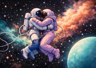 Astronauts in Love in Space