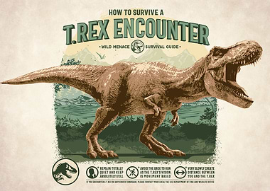 T-Rex encounter