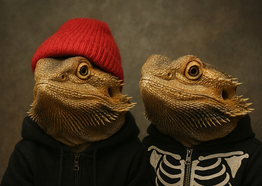 Twenty One Bearded Dragons