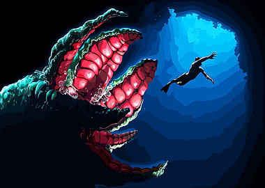 Subnautica Game Poster