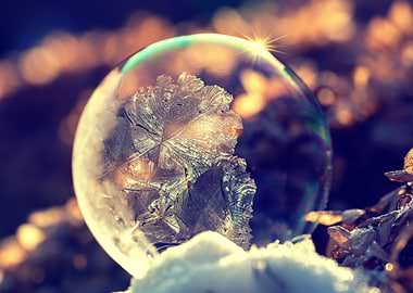 Frozen Bubble Winter Scene