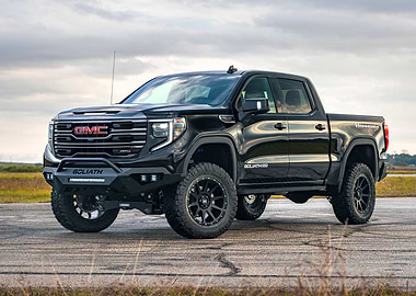 Black GMC Goliath Truck