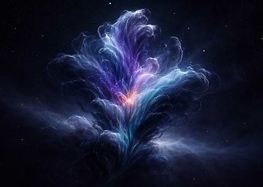 Nebula Cloud in Space