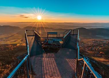 Scenic Mountain Viewpoint at Hohe Wand