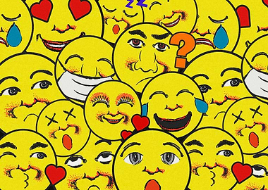 Emoji Faces Pattern