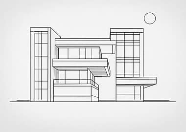 Modern House Blueprint