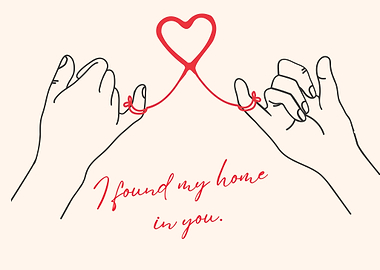 Red String of Fate Illustration