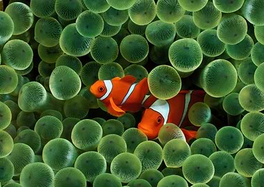 Clownfish in Anemone