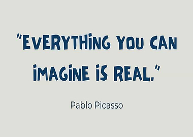 Inspirational Quote by Pablo Picasso