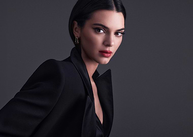 Kendall Jenner in Black Blazer Portrait