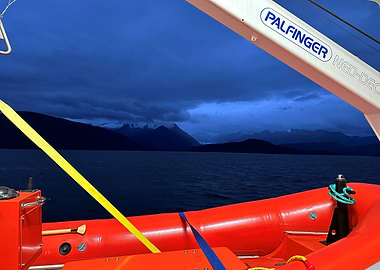 Ferry ride in Southeast Alaska