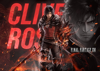 Final Fantasy XVI Clive Rosfield Artwork
