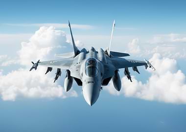 F-15 Eagle in Flight