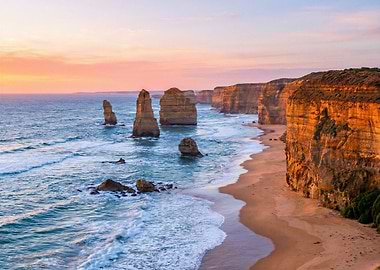 Twelve Apostles at Sunset, Australia