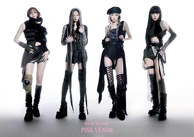 Blackpink Pink Venom Group Photo