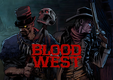 Blood West: Dark Western Comic Game Art