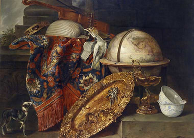 Still Life with Musical Instruments