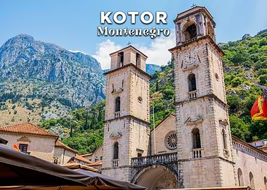 Kotor Montenegro cityscape