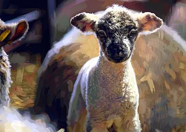 Painting of a Lamb