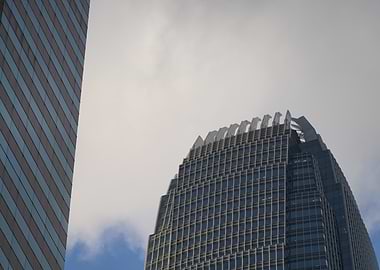 Hong Kong IFC Skyscraper
