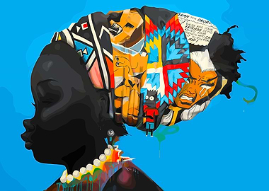 African Woman Portrait