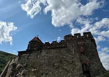 Medieval Castle Under Blue Sky