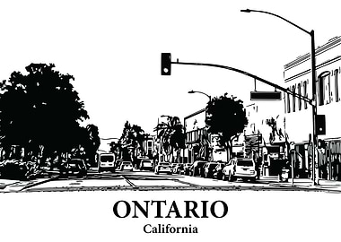 Ontario California Streetscape