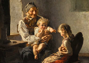 Grandmother with Grandchildren