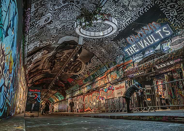 Graffiti Tunnel - London