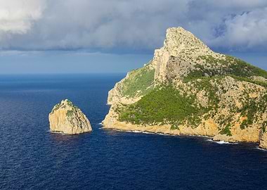 View of El Colomer in Mallorca