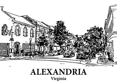 Alexandria Virginia Street Scene