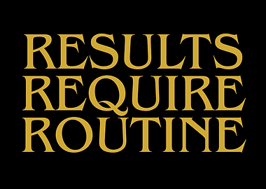 Results Require Routine Text Art