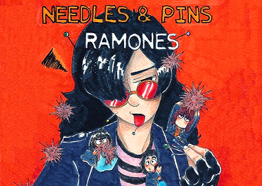 Ramones Needles & Pins Fan Art