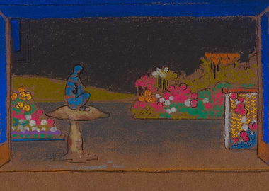 Figure in a Garden