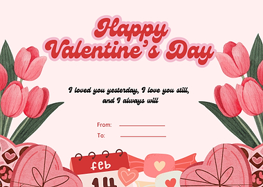 Happy Valentine's Day Card