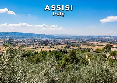 Assisi Italy Landscape
