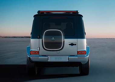 Mercedes-Benz G-Class Electric Concept Rear View