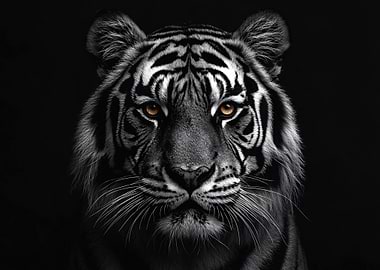 Close-up Tiger Portrait