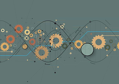 Abstract Gears and Waves