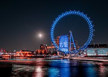 London Eye at Night