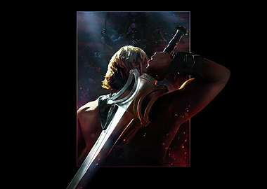 He-Man with Sword and Skeletor