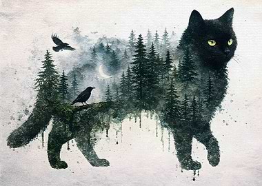 Black Cat Essence of the Wildborn