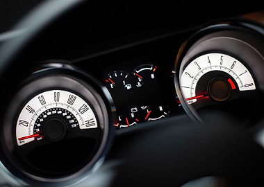 Car Dashboard Gauges