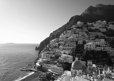 Bellissima Positano 1 - BW