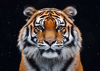 Close-up of a Tiger's Face