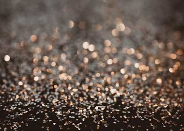 Rose Gold Bokeh Glam 1