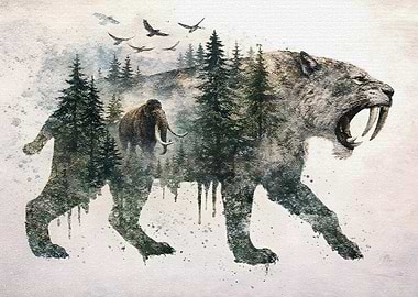 Smilodon The Blood of Ancient Creatures