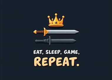 Eat Sleep Game Repeat