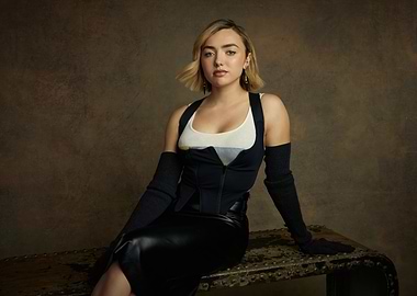 Peyton List Poses for Portrait